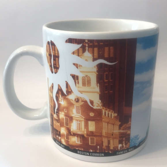 1998 Starbucks Boston City Coffee 20oz Mug - Picture 3 of 11